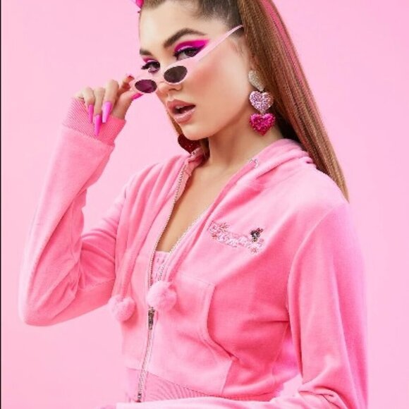 Retired! Awesome Blossom Velour Hoodie - Picture 4 of 6